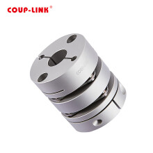 COUP-LINK膜片联轴器 LK5-C19WP(19X27)铝合金联轴器 多节夹紧螺丝固定膜片联轴器