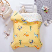 猫薄荷 A类60支贡缎儿童纯棉被套 幼儿园宝宝全棉被罩单件婴儿床上用品 小恐龙 120*150cm单件被套