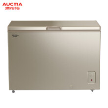 澳柯玛(AUCMA)308升 家用商用冷柜 冷藏冷冻转换 节能顶开冷柜 金色外观 BC/BD-308FH