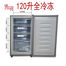 今显 小型家用全冷冻小冰箱迷小冻母乳小冰柜茶叶冷柜抽屉式侧开门