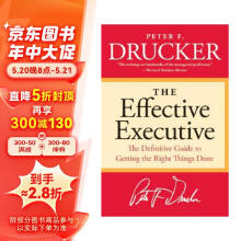 The Effective Executive卓有成效的管理者 英文原版