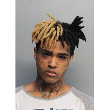XXXTENTACION面部手稿,XXXTENTACION面部手稿 xxxtentacion海报嘻哈说唱贴画壁纸宿舍装饰自粘防水防晒墙贴定制订做