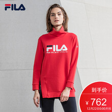 fila(斐乐)2019 r系列女款卫衣春季新款休闲运动套头衫潮流时尚针织