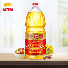 金龙鱼 食用调和油黄金比例1:1:1 健康油 送礼 金龙鱼调和油 1.8l