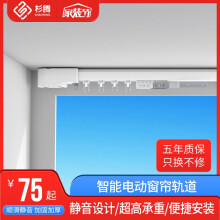 电动轨道窗帘