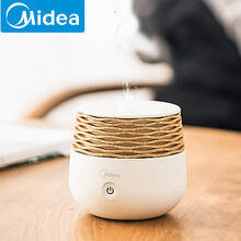 美的(midea)小夜灯插电香薰灯超声波加湿器台灯卧室床头创意圣诞节