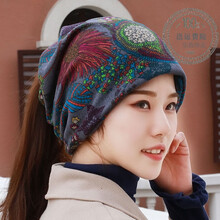 发带帽女秋冬