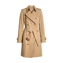 burberry官网女士,burberry官网男士 burberry巴宝莉 全球购 2019新款女士经典双排扣腰带风衣外套 米色 2
