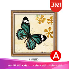 蝴蝶油画