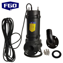 FGO 潜污泵WQ无堵塞搅匀排污泵污水泵 自动切割泵 380V 潜污泵50WQ10-10-0.75KW