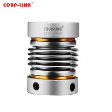 COUP-LINK 卡普菱 波纹管轴器 LK6-10(10*18) 铝合金联轴器 定位螺丝固定波纹管联轴器