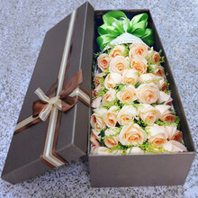 花朵朵 33朵玫瑰花束 全国鲜花速递同城花店送