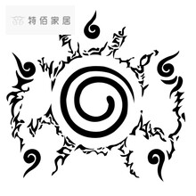 火影忍者宇智波佐助漩涡鸣人动漫人物男生卧室背景墙贴壁纸画纸贴