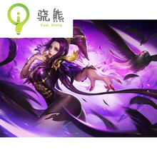 韩信游戏超大墙纸装饰画宿舍动漫游戏贴纸sn3946 红色 芈月-永恒之月