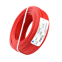 上上电缆 WDZA-BYJ-450/750V-6低烟无卤阻燃电线 红色 100米【按需生产 交货期20天】