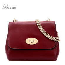 香港A.B.L 真皮女包时尚百搭菱格多功能牛皮女