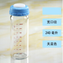 240ml是多大的杯子图片,250ml的杯子有多大图片 带盖宝宝女喝水透明便携带毫升有刻度的儿童牛奶杯子cl 孔雀蓝 240ml