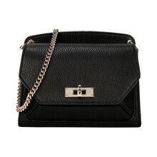 bally 巴利 女士黑色光面羊皮单肩包 suzy sm 10 6213512