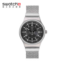 斯沃琪(swatch)瑞士手表 装置51系列 纱布 自动机械男女表yis418mb