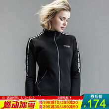 安踏女装运动外套2017秋季新款针织百搭运动服休闲女上衣16733712