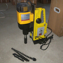 铝座双柱式消防管道开孔机电动钻孔机 镀锌管钢管金属开孔器机114 机