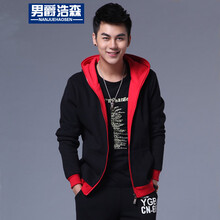 瑞秀 2014秋冬新款韩版开衫休闲卫衣 潮流百搭