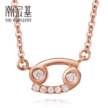 【潮宏基钻石项链】价格_图片_品牌