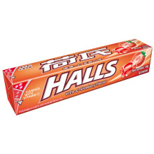 荷氏 HALLS 维果C草莓水果糖34g