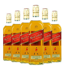 洋酒 红方 红牌 威士忌johnnie walker red label 六瓶套餐