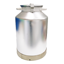 创普40升大容量牛奶搬运桶 铝合金运输桶 铝合金鲜奶密封桶 40升 铝合金桶