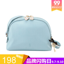 grace gift2018新款韩版贝壳包女百搭迪士尼可爱小包包甜美迷你包单肩