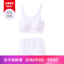 儿童内衣文胸套装秋装纯棉女童文胸发育期内衣青春期小女孩小背心胸衣