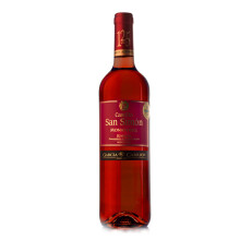 西班牙原瓶进口红酒 西莫半干桃红葡萄酒 750ml