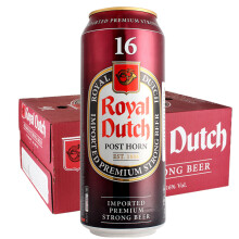 dutch, 【男人的酒】原装进口 皇家金骑士royal dutch高度烈性啤酒500ml 16度