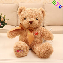 男女宝宝睡觉安抚布娃娃生日礼物送男女生情人节礼物可爱小泰迪熊玩偶