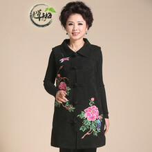 有时候 中老年女装<em>女士春秋款马甲</em>外套 中老年