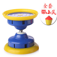 竹扯铃 空竹专卖\/软胶防摔护圈\/1085 蓝单双互