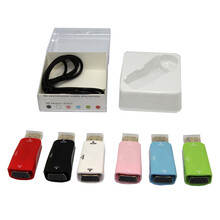 安普西蒙VGA公转HDMI母口线 电脑连接电视接