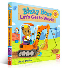 小熊很忙：让我们开始工作吧 Bizzy Bear: Let's Get to Work! 进口原版英文玩具书 [平装] [1-3岁]