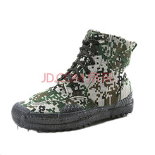 sai lv 高帮迷彩透气帆布解放鞋 丛林迷彩 37