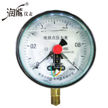 润能 耐震磁助电接点压力表YTNXC150上下限控制指继电器气压油压水压 0-1MPa