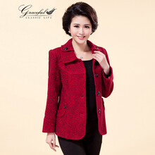 千丝鹿2014中老年秋装女装外套40-50岁婚礼妈