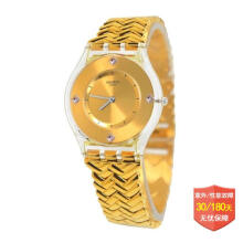 全球购斯沃琪(swatch)女士 sfe106g golden 手表专柜