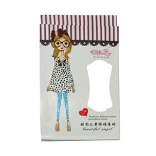 梦娜儿童袜子 舞蹈专用连裤袜 白色连袜裤 女童