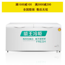 威王(vk)568升商用冰柜 卧式冷柜 冷藏冷冻柜 bc/bd-568 568升加厚