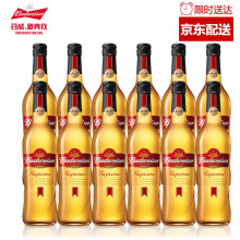 budweiser百威啤酒 年货送礼 金尊啤酒500ml*12瓶 整箱装