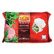 三全状元翡翠荠菜猪肉水饺702g/袋