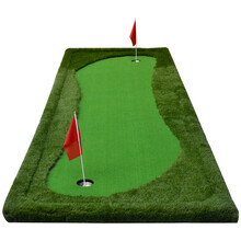 cougarmit高尔夫推杆练习器 便携式室内高尔夫推杆果岭 练习 器人工果