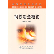 高等學(xué)校規(guī)劃教材：鋼鐵冶金概論