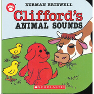 克里弗的小動物叫聲 Clifford's Animal Sounds   Board Book 進口原版 英文  小學教輔